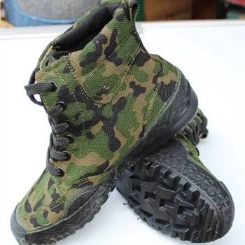 Весенние походные ботинки с высокой талией, резиновые спортивные тренировки на открытом воздухе, мужские брезентовые ботинки для альпинизма большого размера.