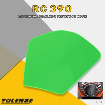 Для RC390 RC 390 2022 2023 Защита экрана передней фары мотоцикла Защитная крышка объектива