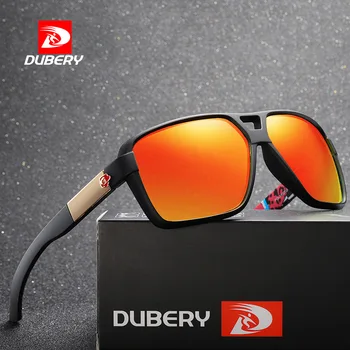 DUBERY pilot спортивные поляризованные солнцезащитные очки женщины мужчины 2022 высококачественные зеркальные очки для вождения негабаритные Авиационные солнцезащитные очки de sol uv