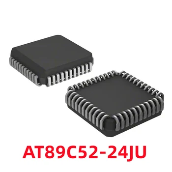 1 шт. AT89C52-24JU AT89C52 Новый оригинальный патч для микроконтроллера PLCC44