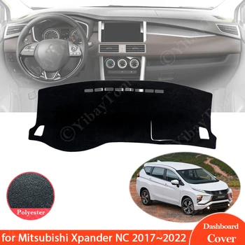 Для Mitsubishi Xpander NC Nissan Livina 2017-2022 Подушка-козырек от солнца, нескользящий солнцезащитный коврик от ультрафиолета, крышка приборной панели, коврик для приборной панели 2018
