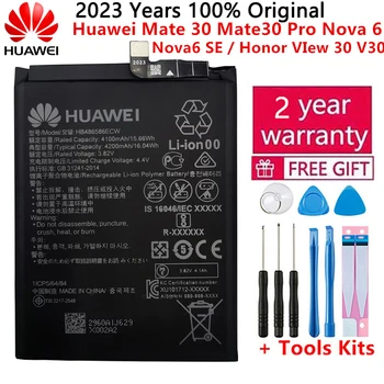 Оригинальный Сменный Аккумулятор Мобильного Телефона 4200mAh HB486586ECW Для Huawei Mate 30 Mate30 Pro Nova 6 Nova6 SE / Honor VIew 30 V30