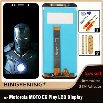Для Motorola Moto E6 Play XT2029 Полноэкранный ЖК-дисплей с сенсорным цифрователем в сборе с заменой рамки