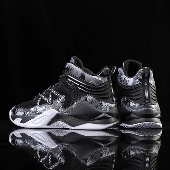 Новые мужские баскетбольные туфли Для мальчиков, женские дышащие противоскользящие износостойкие спортивные баскетбольные туфли на шнуровке, спортивные кроссовки для женщин