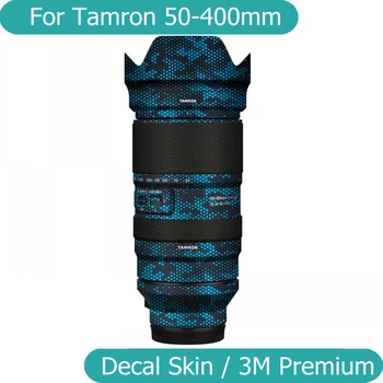 Для Tamron 50-400 мм Наклейка На кожу Виниловая пленка Для обертывания объектива Защитная Наклейка 50-400 F4.5-6.3 4.5-6.3 F/4.5-6.3 A067 Для Sony E Mount