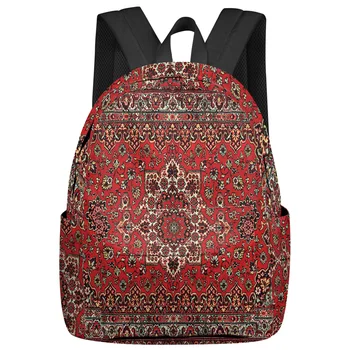 Винтажный рюкзак в индийском богемном стиле с цветочным рисунком, школьные сумки для подростков, студенческая сумка для ноутбука, женский повседневный рюкзак для путешествий