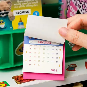 Календарь Орнамент Тонкой работы Бумажный Распорядок дня на 2023 год Мини Пейзажный Календарь Орнамент Бумажный календарь для дома