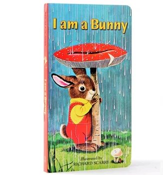 Горячая оригинальная развивающая детская книжка Английская книжка I am a Bunny классическая настольная книжка с картинками feel seasons changes подарок для детей