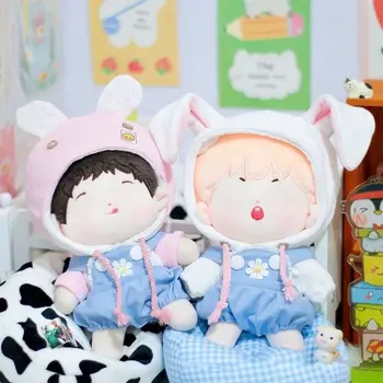 кукольная одежда 20 см, толстовка, свитер, плащ, комбинезон для Idol, игрушки для кукол-звезд с хлопковой набивкой, аксессуары для кукол Kpop EXO в Корее.