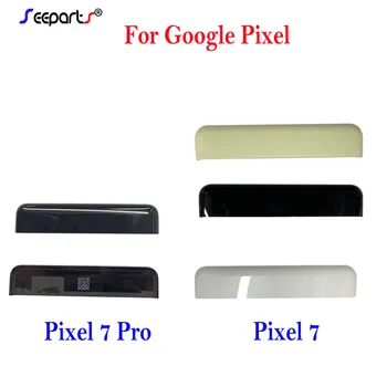 Новинка для Google Pixel 7 Pro, стеклянные полоски на задней крышке, Запасные части, задняя крышка аккумулятора для Google Pixel 7, стеклянные полоски GVU6C