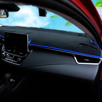 Для Toyota Corolla E210 Чехлы для приборной панели автомобиля Коврик Солнцезащитный козырек Приборная панель Ковры Отделка Анти-УФ Аксессуары 2019 2020 2021