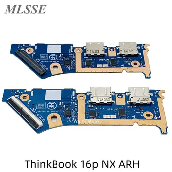 Оригинал для ноутбука Lenovo ThinkBook 16p NX ARH Power Botton Switch USB Плата Устройства чтения SD-карт Плата ввода-вывода NB6200 NB6167B 5C50S25445
