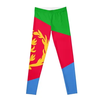 Леггинсы с флагом Эритреи, спортивные женские леггинсы для девочек