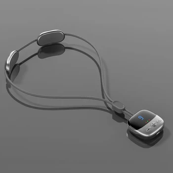 Новое подвесное интеллектуальное массажное устройство для шеи 2023 года выпуска для горячего надавливания на шею, успокаивающего позвоночник и защищающего шею