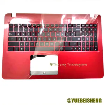 YUEBEISHENG New/Org Для ASUS X540S X540L A540L K540L A540UP X540SA X540L верхняя крышка подставки для рук, клавиатура США, красный