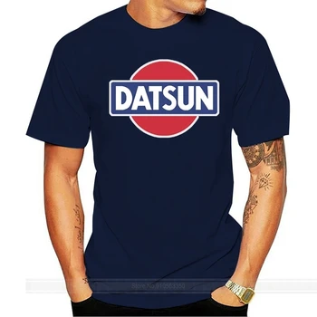 футболка Datsun Серая футболка с логотипом в стиле ретро Мужские топы Одежда хлопковая футболка мужская летняя модная футболка размер евро