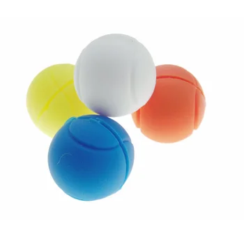 Амортизатор ракетки в форме теннисного мяча, круглые Амортизаторы для тенниса, Демпфер для тенниса, Антивибрационные Аксессуары для тенниса