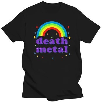 Футболка с дэт-металом, пародия на рок-фестиваль, мужская, женская, детская, модная классическая футболка