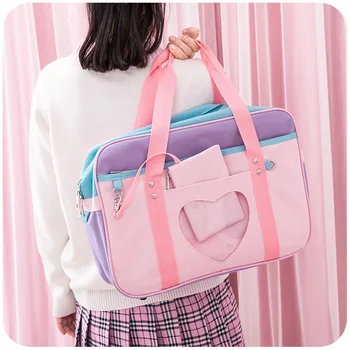 Дизайнерские сумки для женщин 2020, дорожные школьные сумки через плечо, милые повседневные сумки для багажа большой вместимости для девочек, женская холщовая сумка