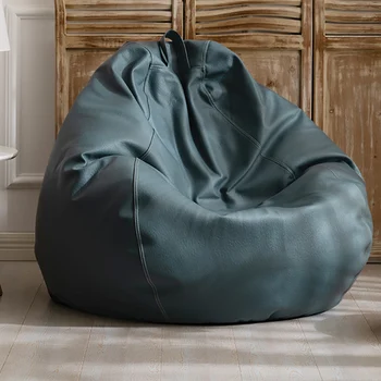 Наружный чехол для дивана Lazy Bean Bag с наполнителем Relax Nordic Couch Кресло-мешок с откидной спинкой Современный диван Camas Наборы садовой мебели