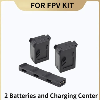 Совместимый с батареей FPV, комплект FPV, 2 батарейки и зарядный центр