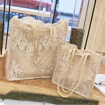 Кружевная ювелирная сумка женская 2018 новая модная хозяйственная сумка с дикой вышивкой выглядит очень красиво