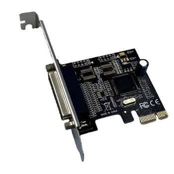 PCIE-параллельная карта PCI-E-принтер карт с параллельным портом DB25-контактный LPT-интерфейс Moschip