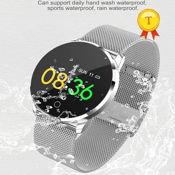 2018 лучший умный браслет для измерения артериального давления для мужчин и женщин, круглый браслет для плавания, Bluetooth-браслет, пульсометр, фитнес-трекер для iphone x