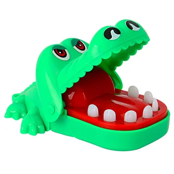 Игрушки с зубами крокодила, случайно Кусающие палец, Забавная Игровая игрушка, Классические Сувениры для вечеринок, Забавные Игрушки-шутки для детей