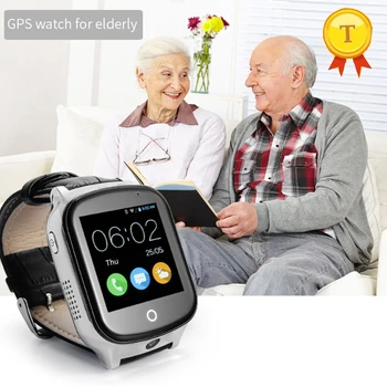 1,54-дюймовый сенсорный экран Пожилых Смарт-часов GPS + LBS + WIFI точное Позиционирование Анти-потерянные Смарт-часы камера sos 3G Смарт-GPS часы