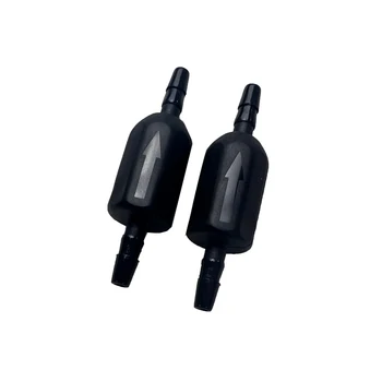 Бесплатная доставка LETOP 10 шт. JYY 6 мм черный односторонний разъем-адаптер для УФ-печатной машины